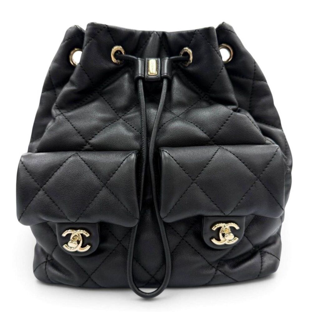 Chanel Matelasse Calfskin Backpack